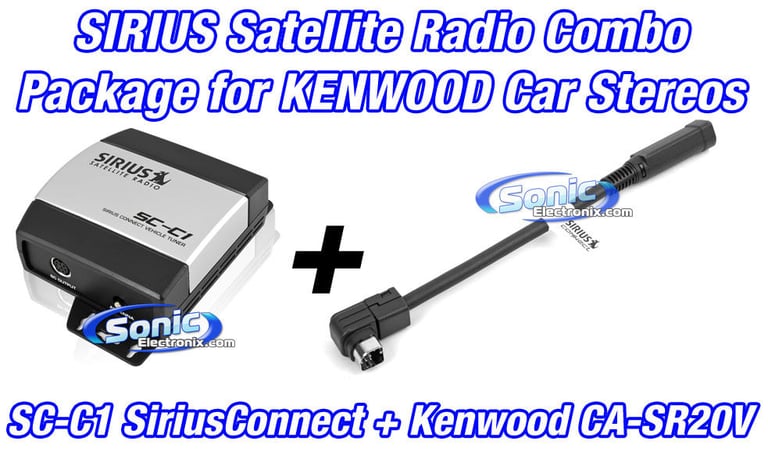 Kenwood CA-SR20V + SIRIUS SC-C1 Image 1
