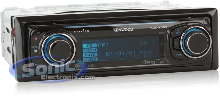 Kenwood eXcelon KDC-X693 Image 2