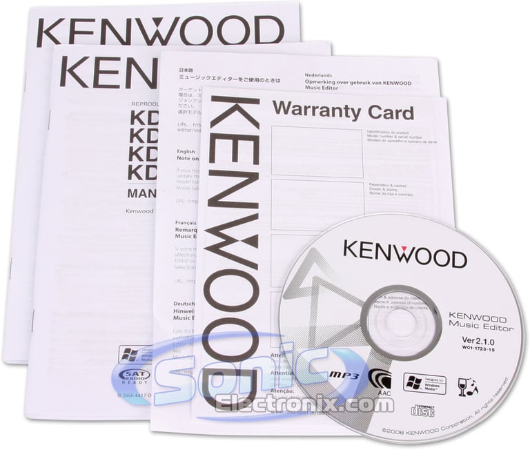 Kenwood eXcelon KDC-X693 Image 8
