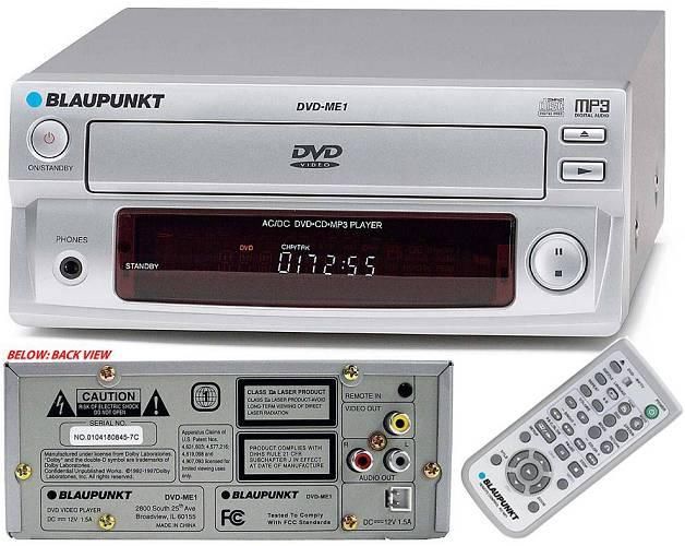 Blaupunkt DVD-ME1 Image 1