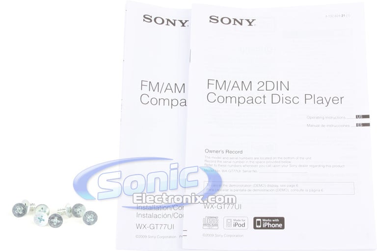 Sony WX-GT77UI Image 5