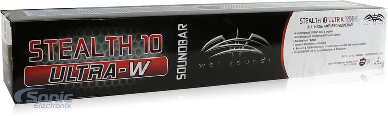 Wet Sounds STEALTH 10 Ultra - White Image 8