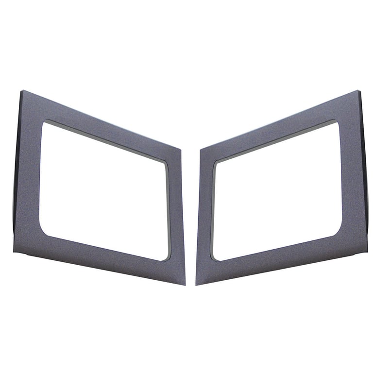 Gray 2011-2015 Jeep Wrangler Sound Deadening Rear Side Window (Boom Mat 050150) Image 1