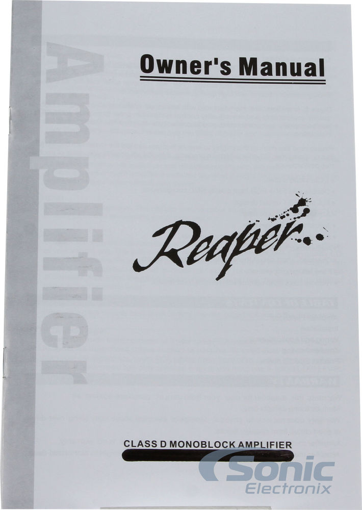 Power Acoustik R1-4000D Image 5