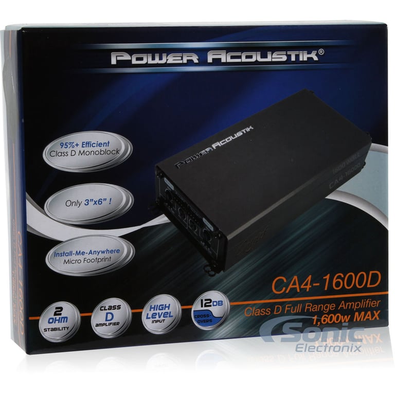 Power Acoustik CA4-1600D Image 8