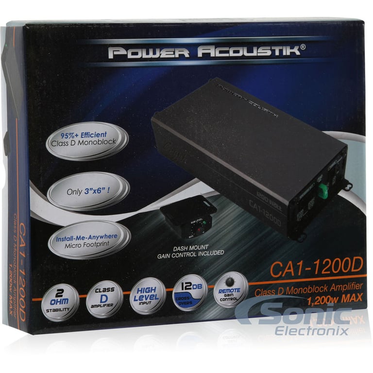 Power Acoustik CA1-1200D Image 8