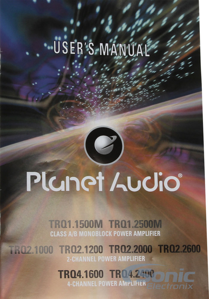 Planet Audio TRQ1.2500M Image 7