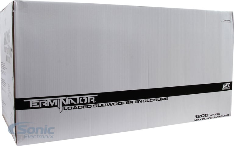 MTX Audio TNE212D Terminator Dual Subwoofer Package Open Box (Complete) Image 5