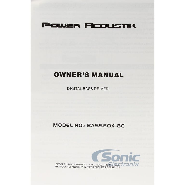 Power Acoustik Digital Bass Bundle Image 8