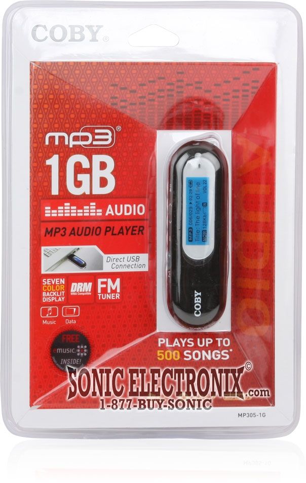 Coby MP305-1G Image 1