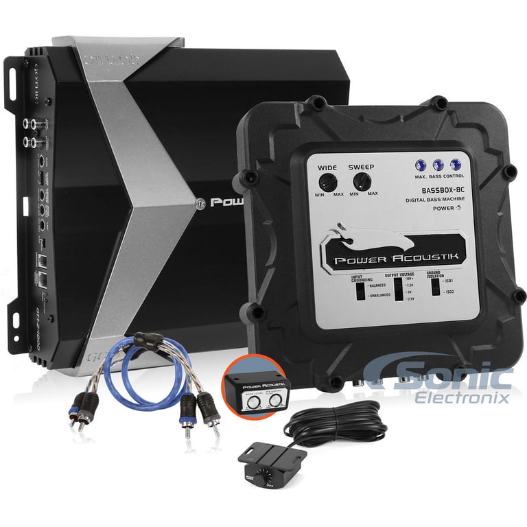 Power Acoustik Digital Bass Bundle Image 1