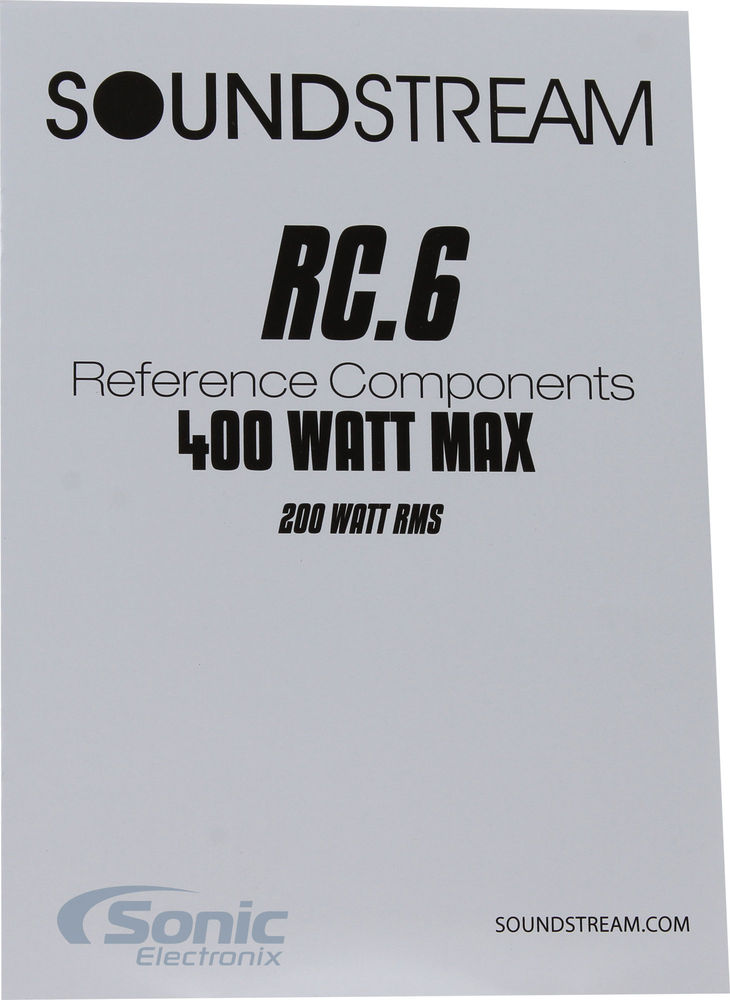 Soundstream RC.6 Image 10