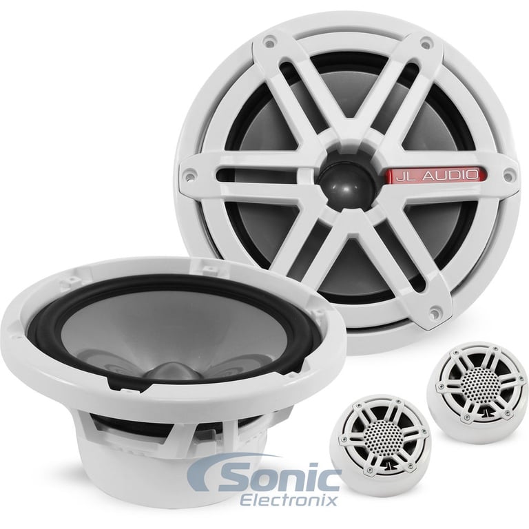 JL Audio M770-TCS-SG-WH - White with Sport Grilles Image 1