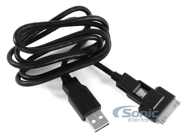 Scosche syncABLE Pro (IPMA) Charge/Sync Cable for iPod/iPhone/iPad and Micro USB Devices (Black) Image 3