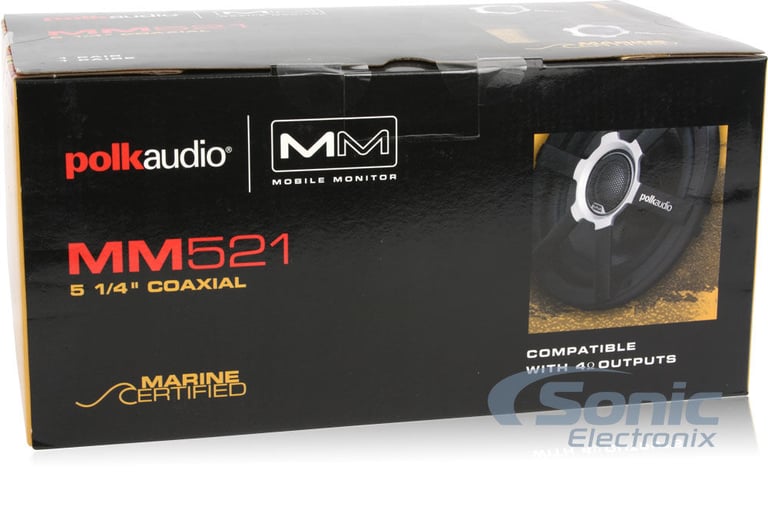 Polk Audio Mobile Monitor 5.25" + 6"x9" Speakers Combo Image 13
