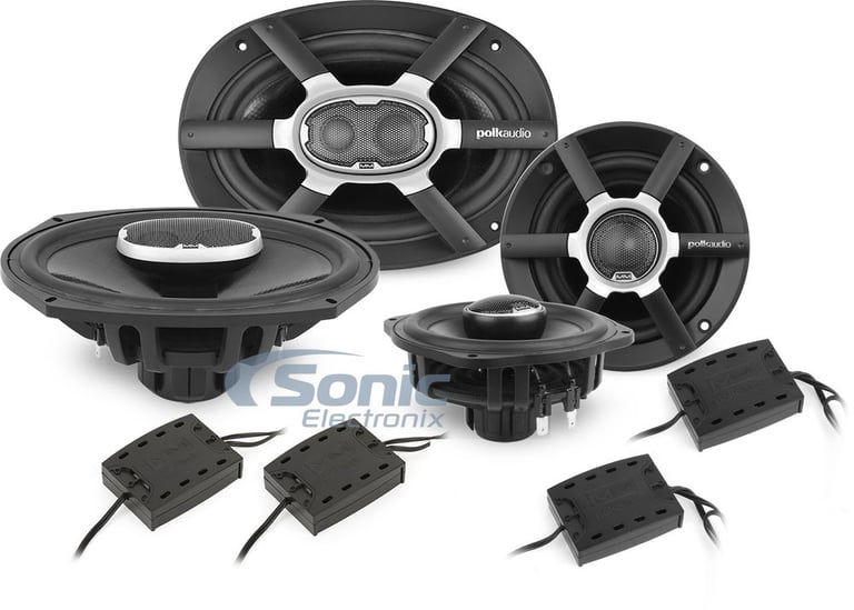 Polk Audio Mobile Monitor 5.25" + 6"x9" Speakers Combo Image 1