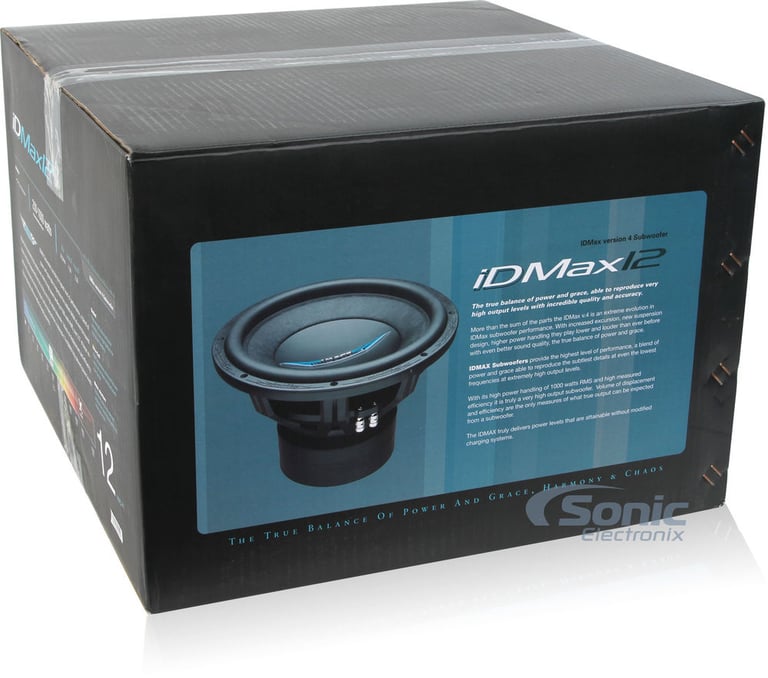 Image Dynamics IDMAX12 D4 V.4 + Hifonics BRX2000.1D Image 7