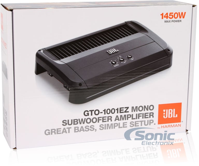 1000 Watt JBL + NVX Subwoofer Bass Bundle w/ Amplifier Wiring Kit Image 8
