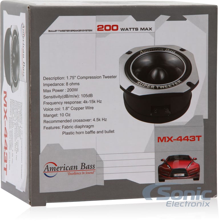 American Bass MX443T Image 5