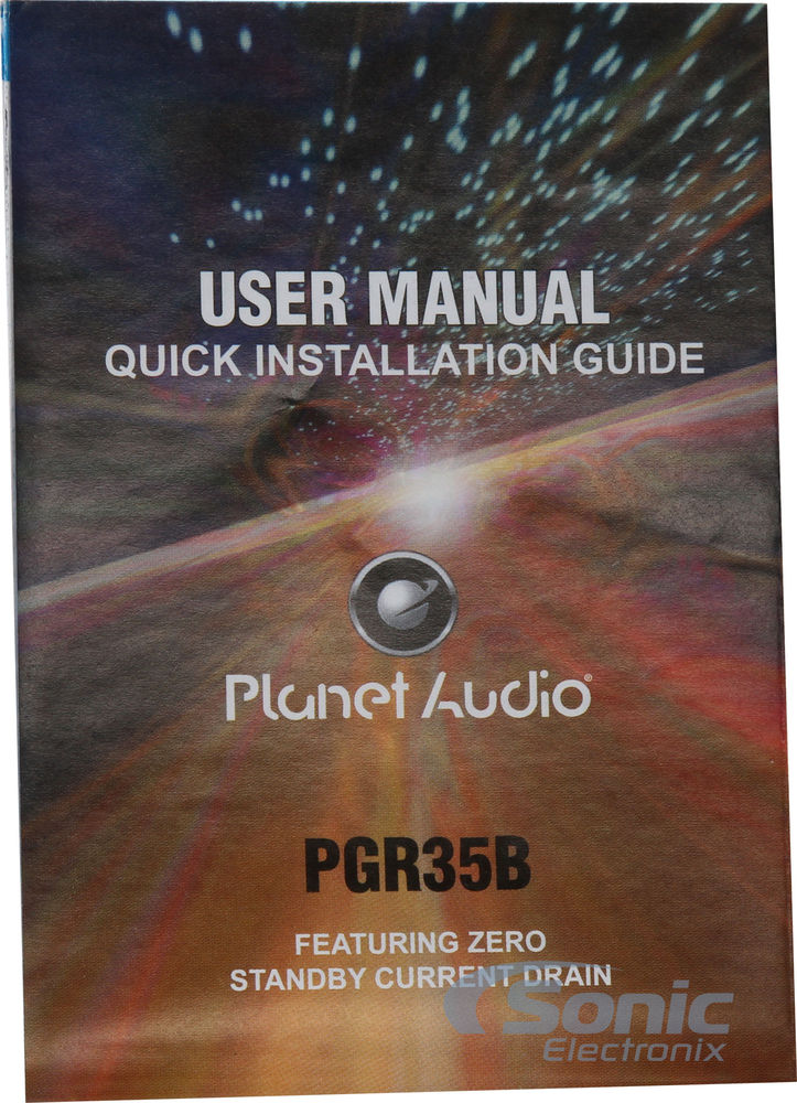 Planet Audio PGR35B Image 4
