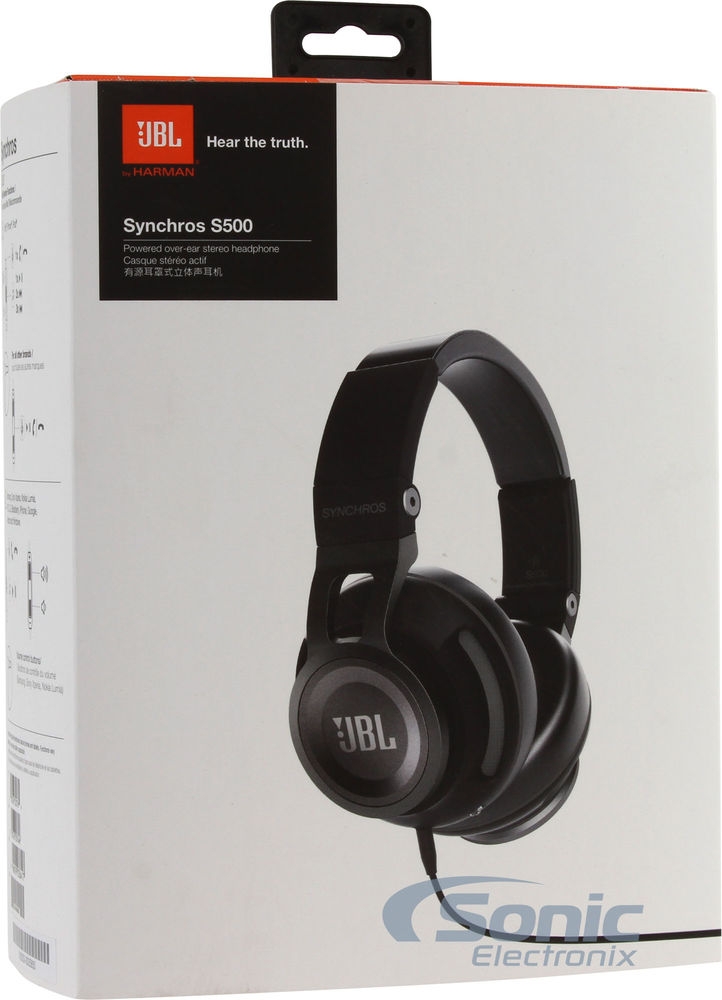 JBL Synchros S500 - Black Image 15