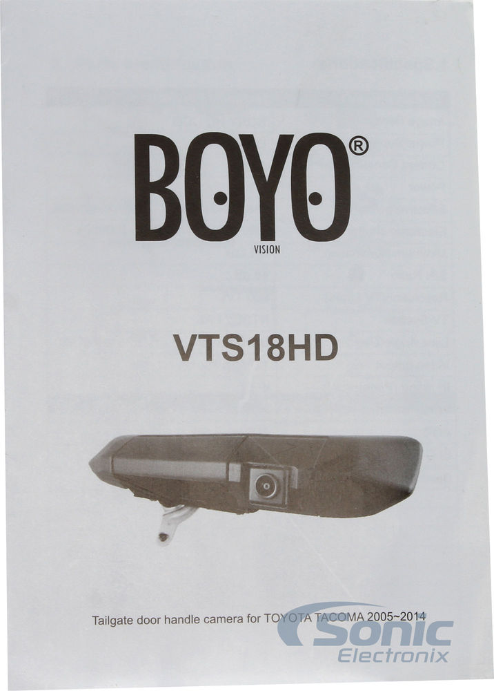 BOYO Vision VTS18HD (Open Box, Great) Image 8
