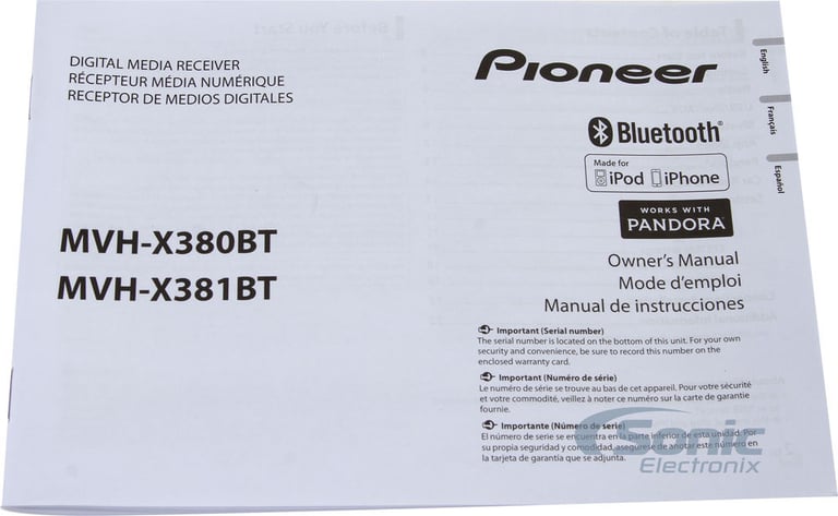 Pioneer MVH-X380BT Image 9