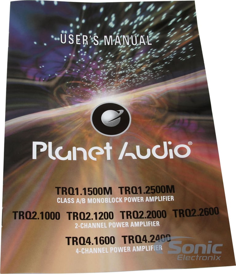 Planet Audio TRQ2.1200 OPEN BOX COMPLETE Image 7