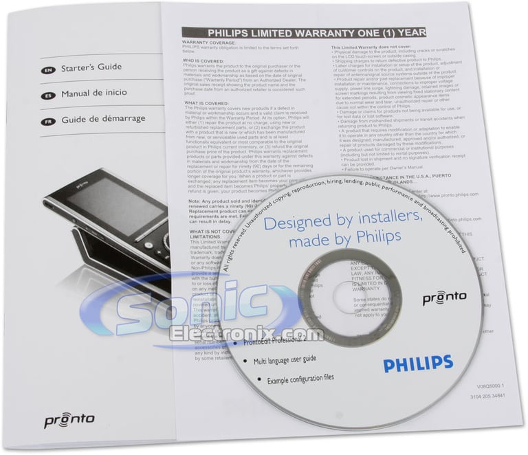 Philips Pronto TSU9400 Image 10