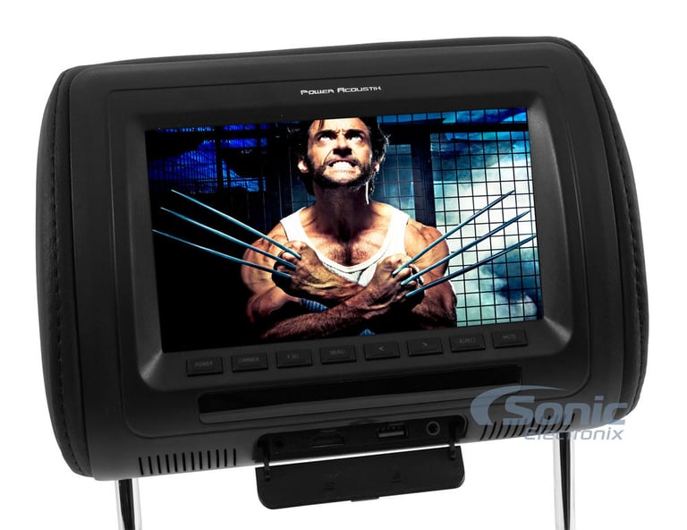 Power Acoustik 7" LCD Headrest Monitor (H-71HD) Image 2