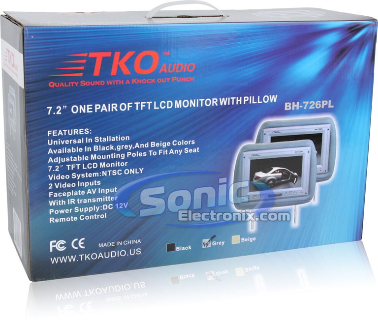 TKO Audio BH-726PL (Gray) Image 10