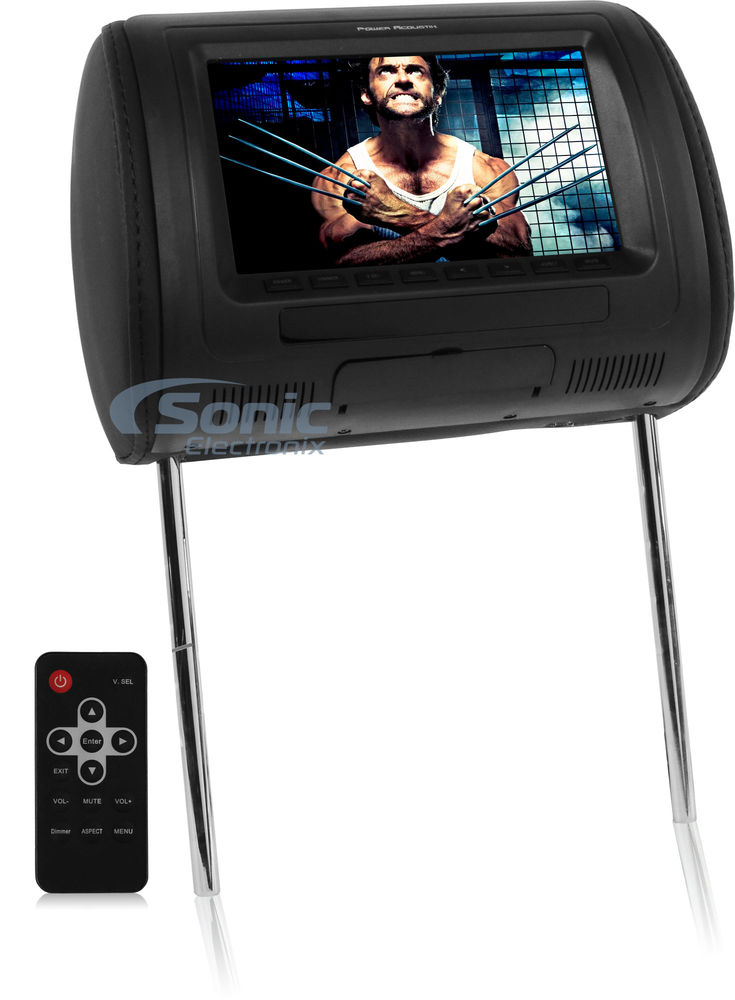 Power Acoustik 7" LCD Headrest Monitor (H-71HD) Image 1