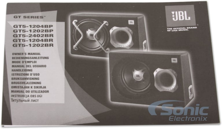 JBL GT5-1202BR + GX-A3001 Image 5