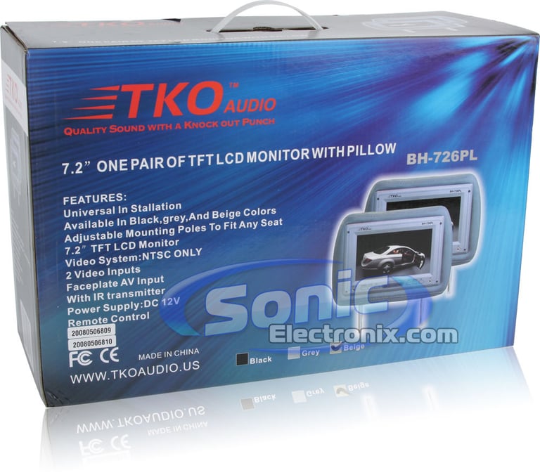 TKO Audio BH-726PL (Beige/Tan) Image 10