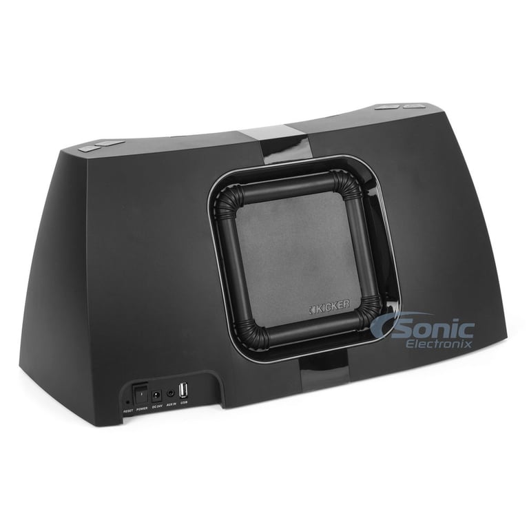 Kicker IK5BTL (Like New, Damaged Packaging) Amphitheater with Bluetooth, Lightning Dock, USB & Aux Input  (41IK5BTL) Image 4