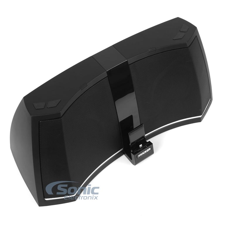 Kicker IK5BTL (Like New, Damaged Packaging) Amphitheater with Bluetooth, Lightning Dock, USB & Aux Input  (41IK5BTL) Image 6