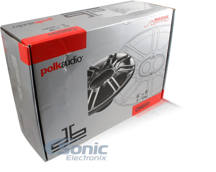 Polk Audio 6-1/2" db651s + 6x9" db691 Speakers Bundle Image 12