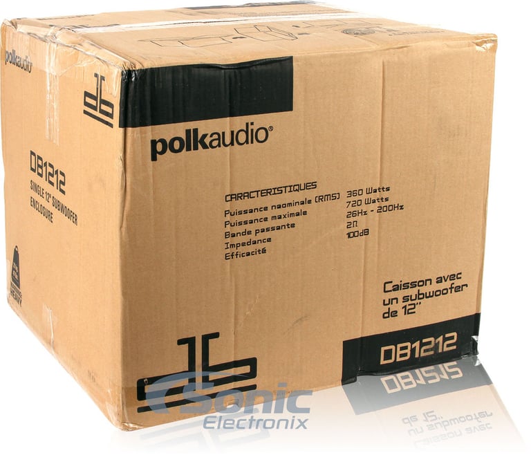 Polk Audio db Series Amplified Full-Range System w/ FREE Power Wiring Kit & RCAs Image 28