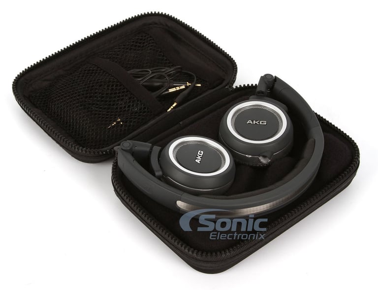 AKG K450BLU - Navy Blue + Sonic Electronix Bonus Pack 3 Image 10