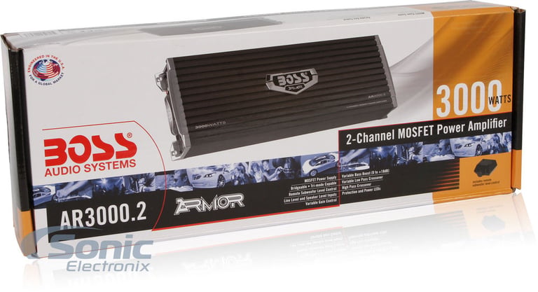 3000W Max Belva + Boss Amplifier Power Package Image 9