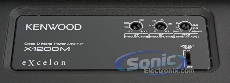 Kenwood eXcelon X1200M Image 4