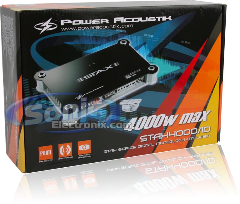 Power Acoustik STAX 4000/1D (STAX4000/1D) Image 10