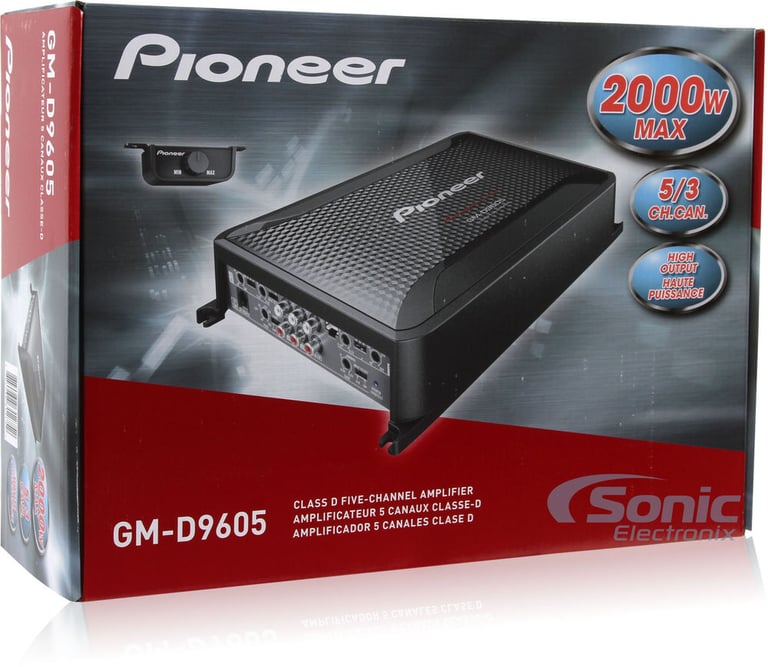 Pioneer GM-D9605 (Ships as GM-9705) Image 8