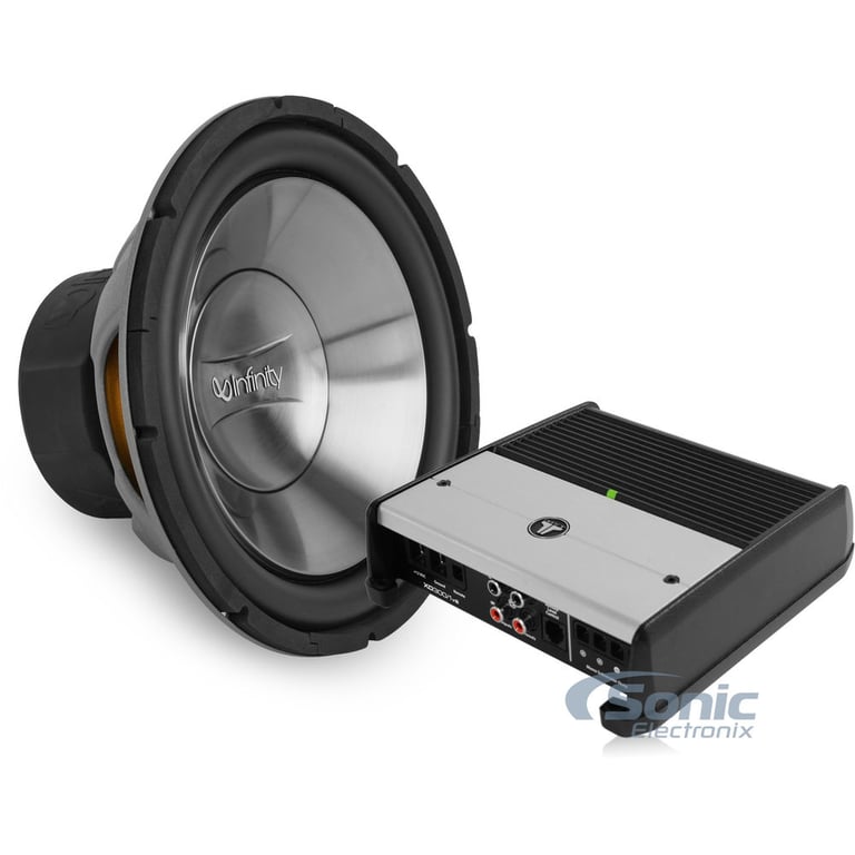 JL Audio Class D Amplifier + FREE Infinity 12" Reference Series Subwoofer Image 1