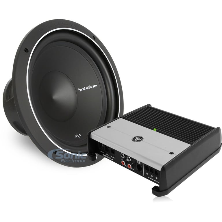 JL Audio Class D Amplifier + FREE Rockford Fosgate 12" Punch Series Subwoofer Image 1