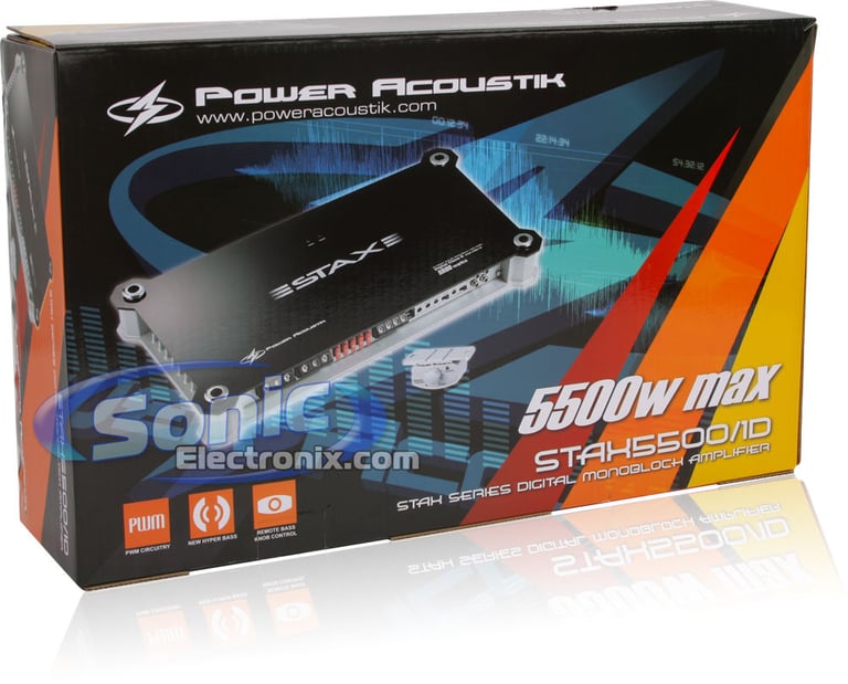 Power Acoustik STAX 5500/1D (STAX5500/1D) Image 10