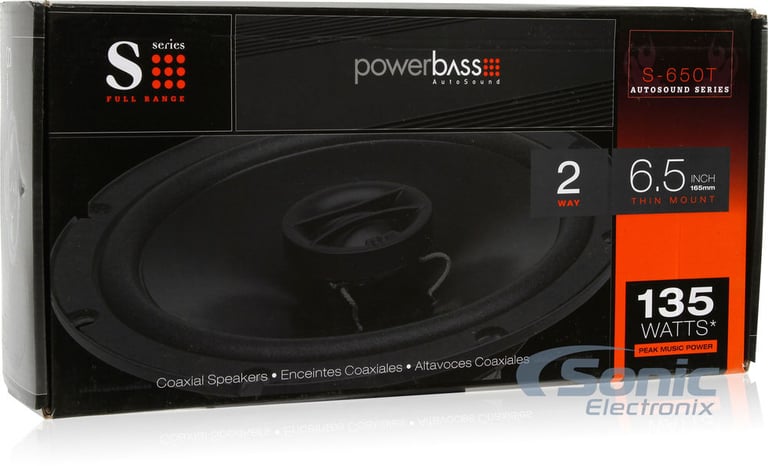 PowerBass S-650T Shallow-Mount Image 8