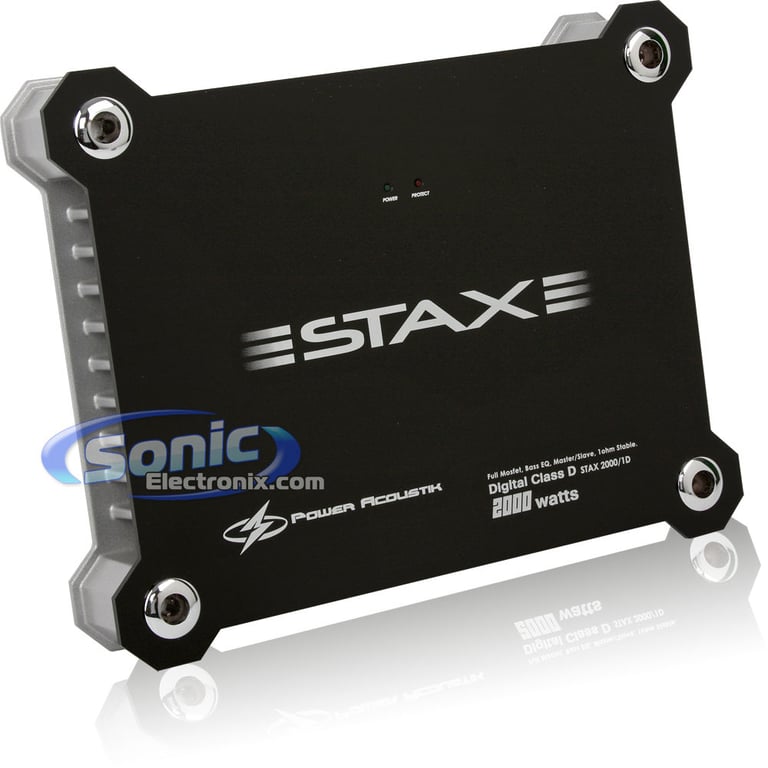 Power Acoustik STAX 2000/1D (STAX2000/1D) Image 2