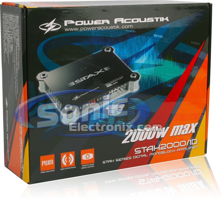 Power Acoustik STAX 2000/1D (STAX2000/1D) Image 10