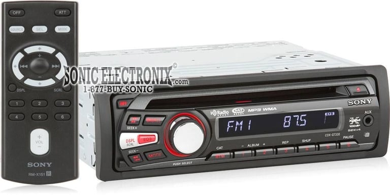Sony CDX-GT330 Image 1